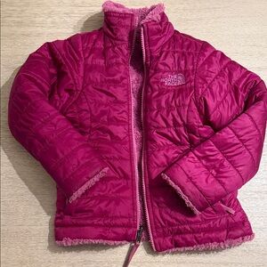 The North Face Fuchsia Quilted Jacket